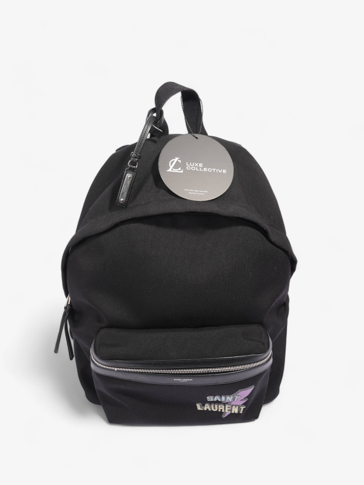 Saint Laurent   Print City Black Canvas