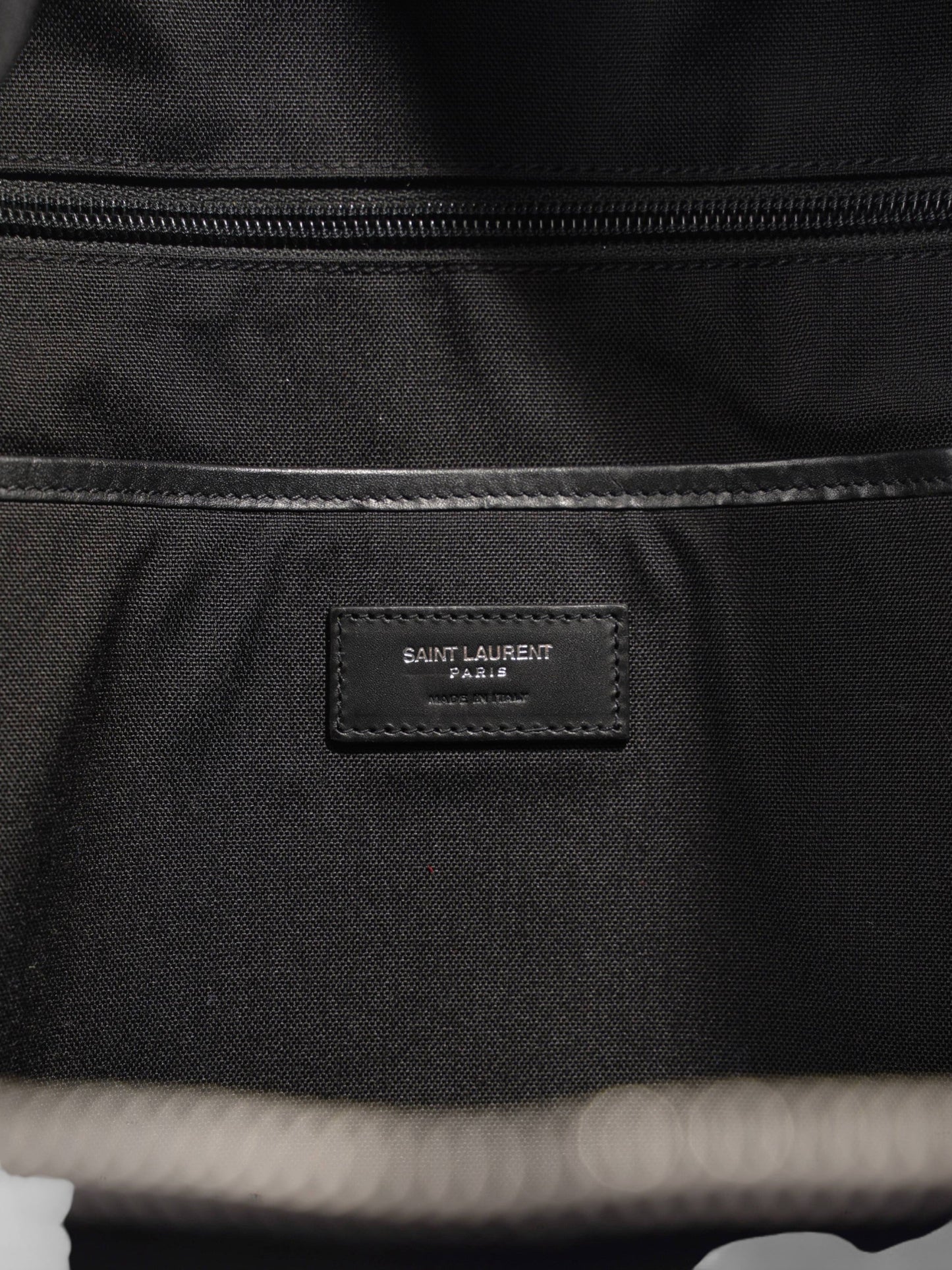 Saint Laurent   Print City Black Canvas
