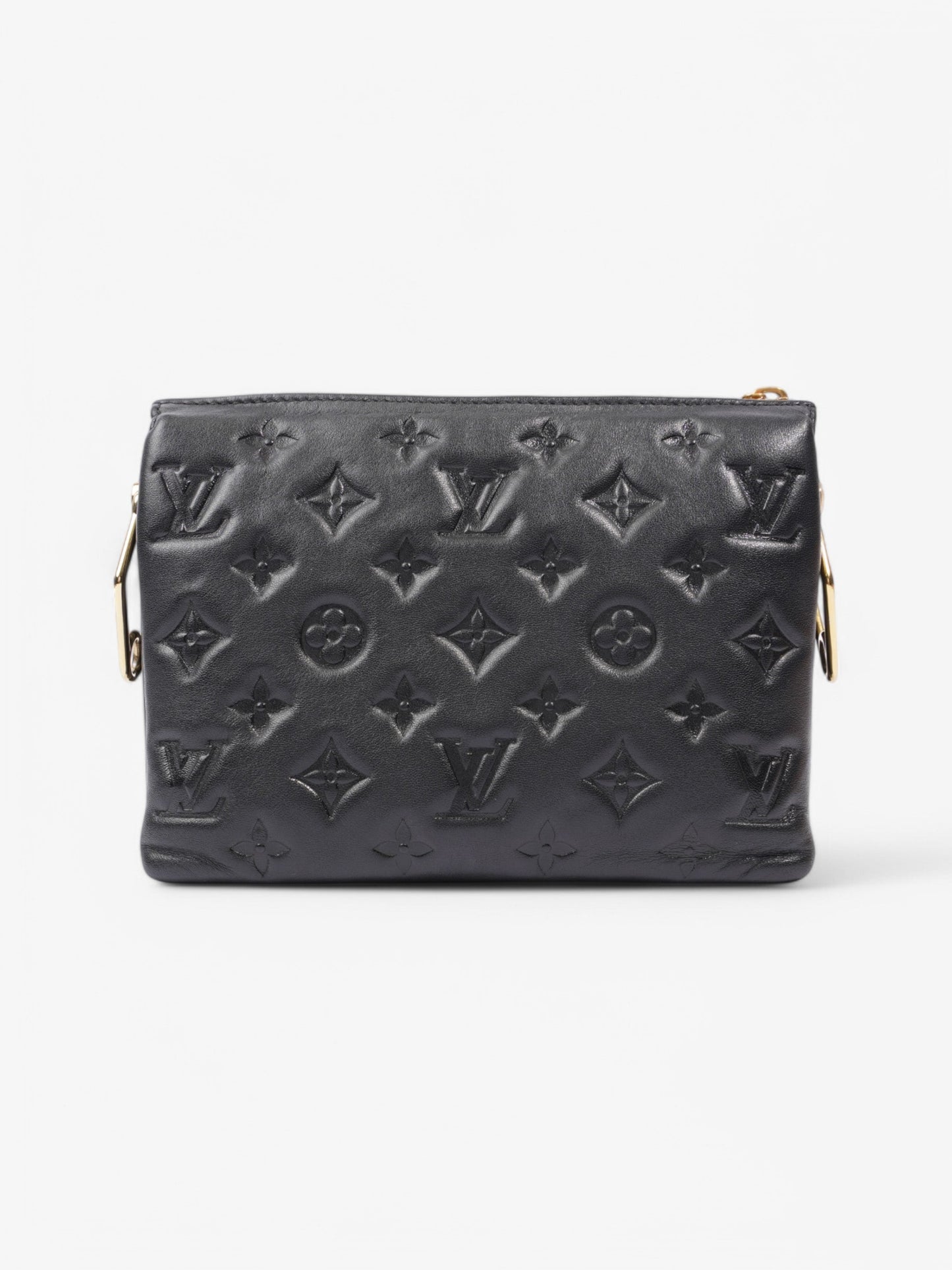 Louis Vuitton Coussin Black Lambskin Leather BB
