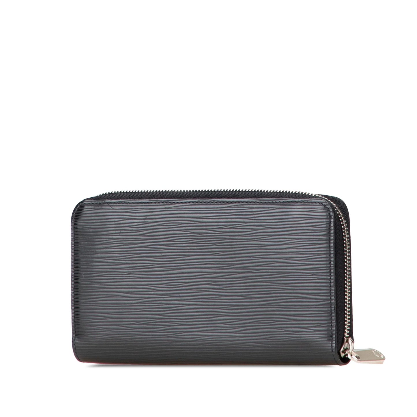 Black Louis Vuitton Epi Zippy Long Wallet