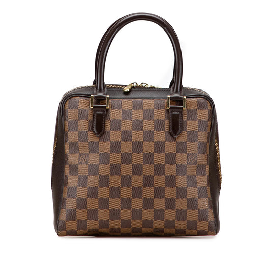 Brown Louis Vuitton Damier Ebene Brera Handbag