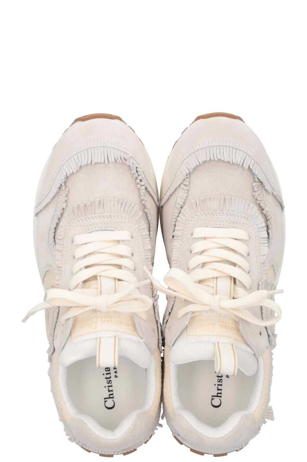 CHRISTIAN DIOR C`est Dior Sneakers Suede Mesh Grey