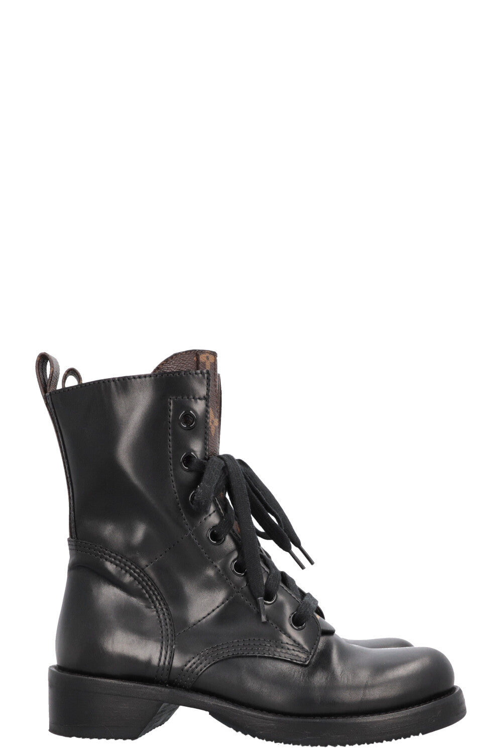 LOUIS VUITTON Metropolis Ranger Boots MNG Black