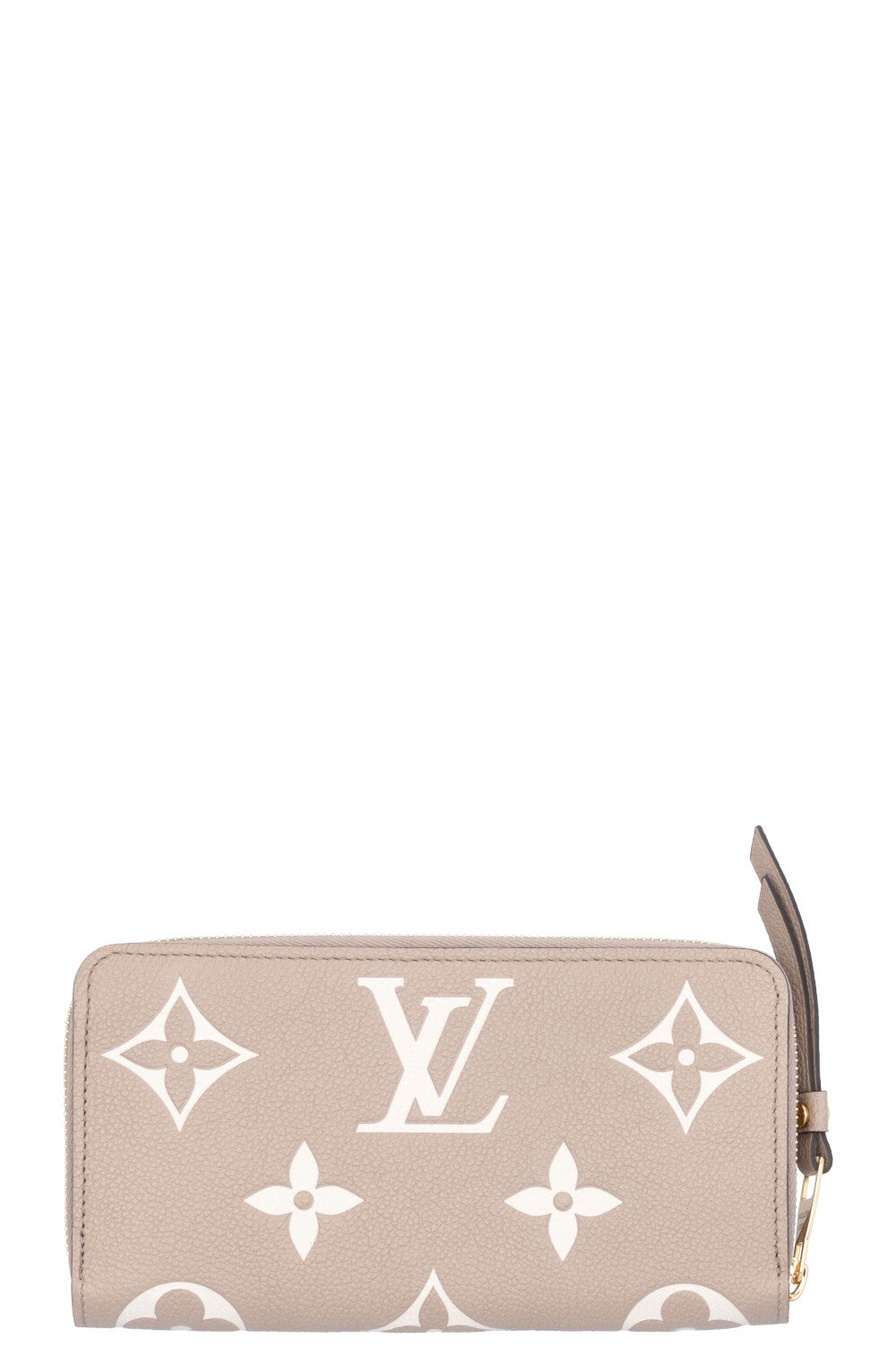 LOUIS VUITTON Zippy Wallet Empreinte Beige