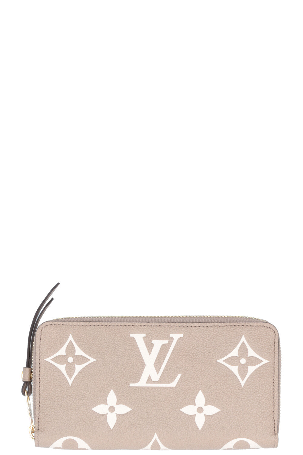 LOUIS VUITTON Zippy Wallet Empreinte Beige