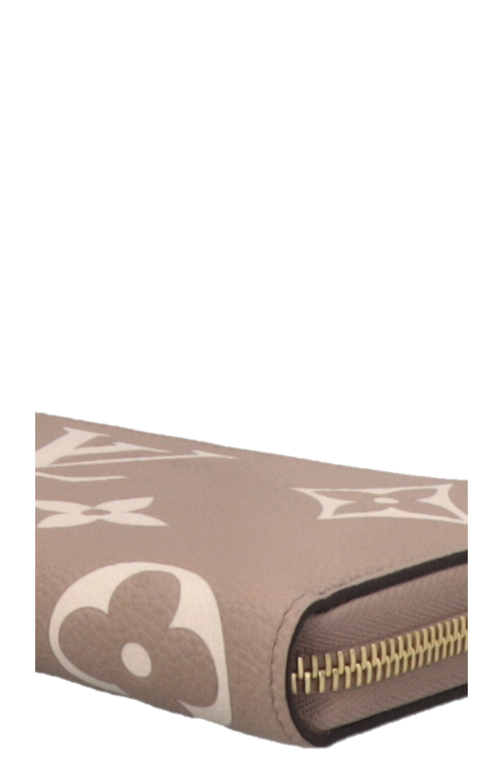 LOUIS VUITTON Zippy Wallet Empreinte Beige