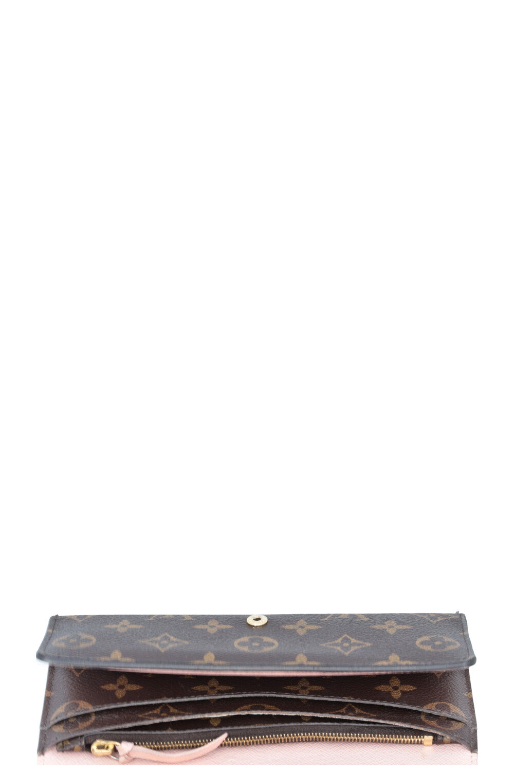 LOUIS VUITTON Sarah Wallet MNG Rose Ballerine