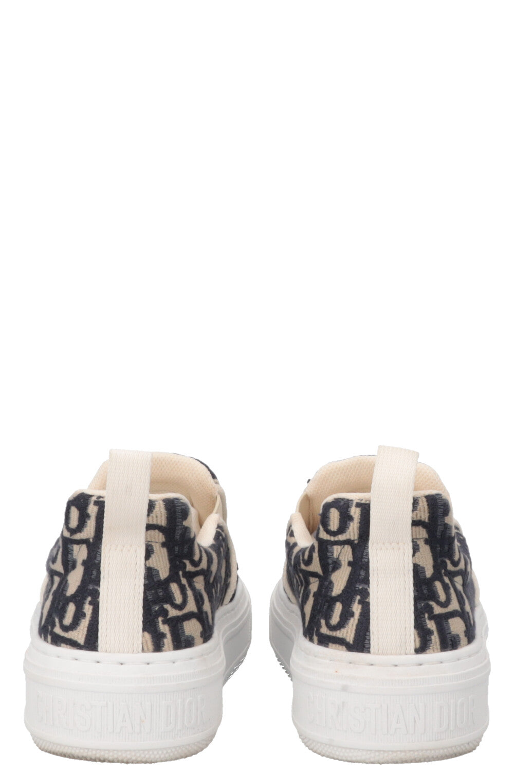 CHRISTIAN DIOR Solar Slip-On Sneakers Oblique Blue
