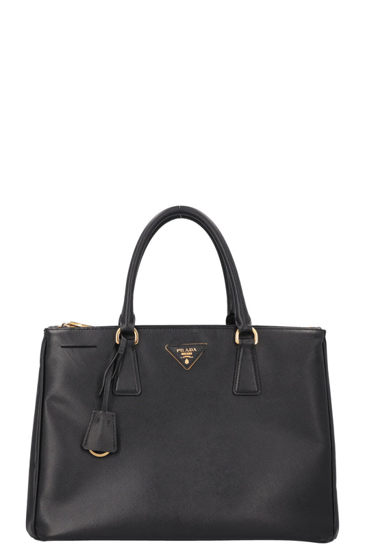 PRADA Galleria Saffiano Large Tote Bag Black