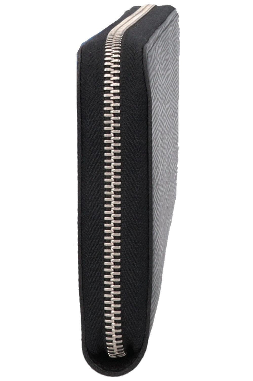 LOUIS VUITTON Long Zip Wallet Black Epi