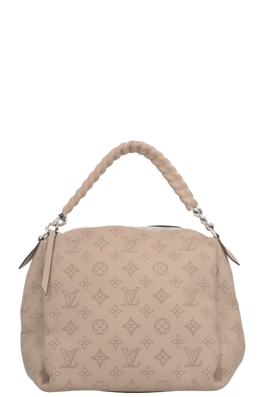 LOUIS VUITTON Babylone BB Bag Mahina Grey