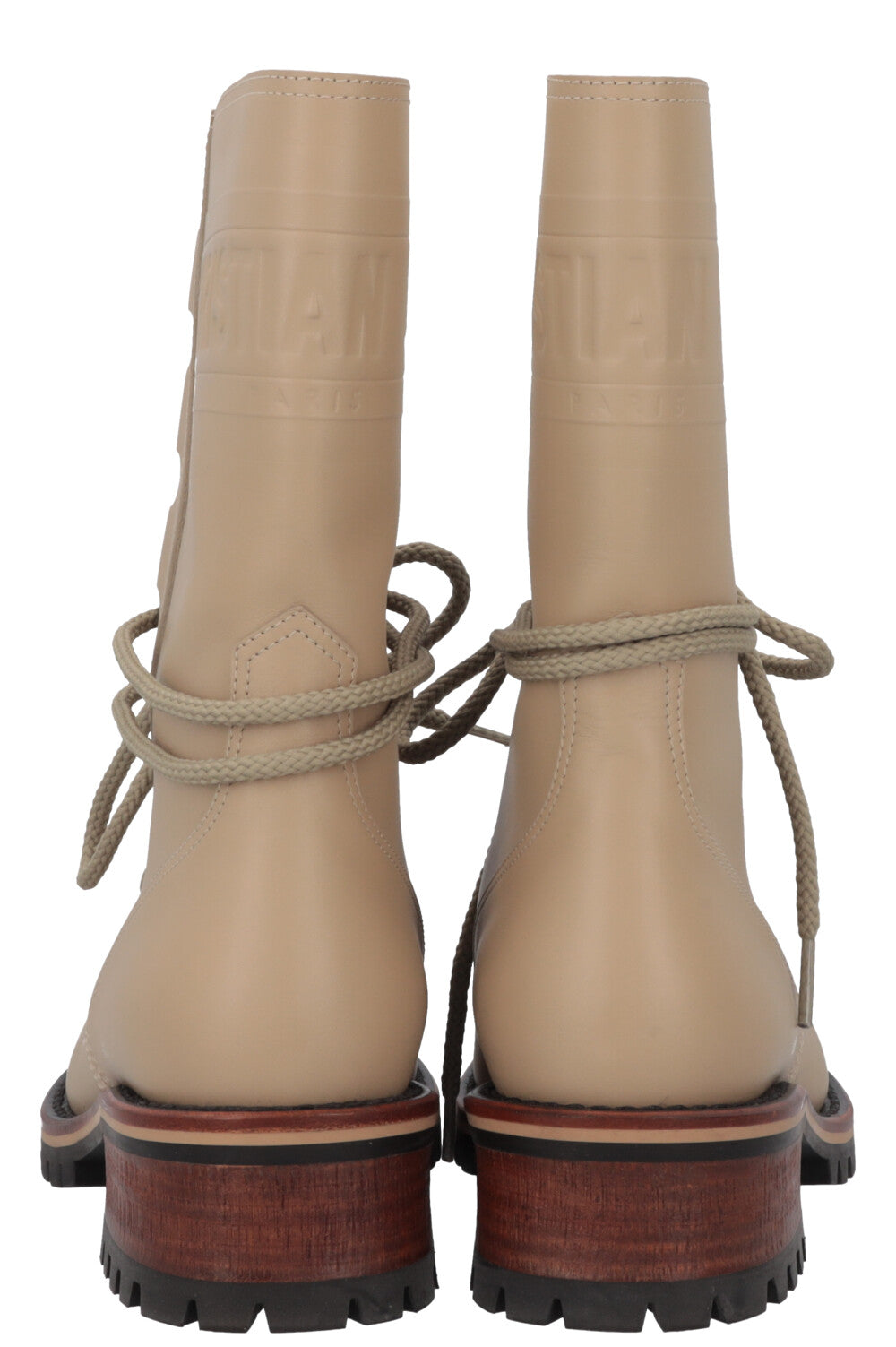 CHRISTIAN DIOR Quest Boots Beige