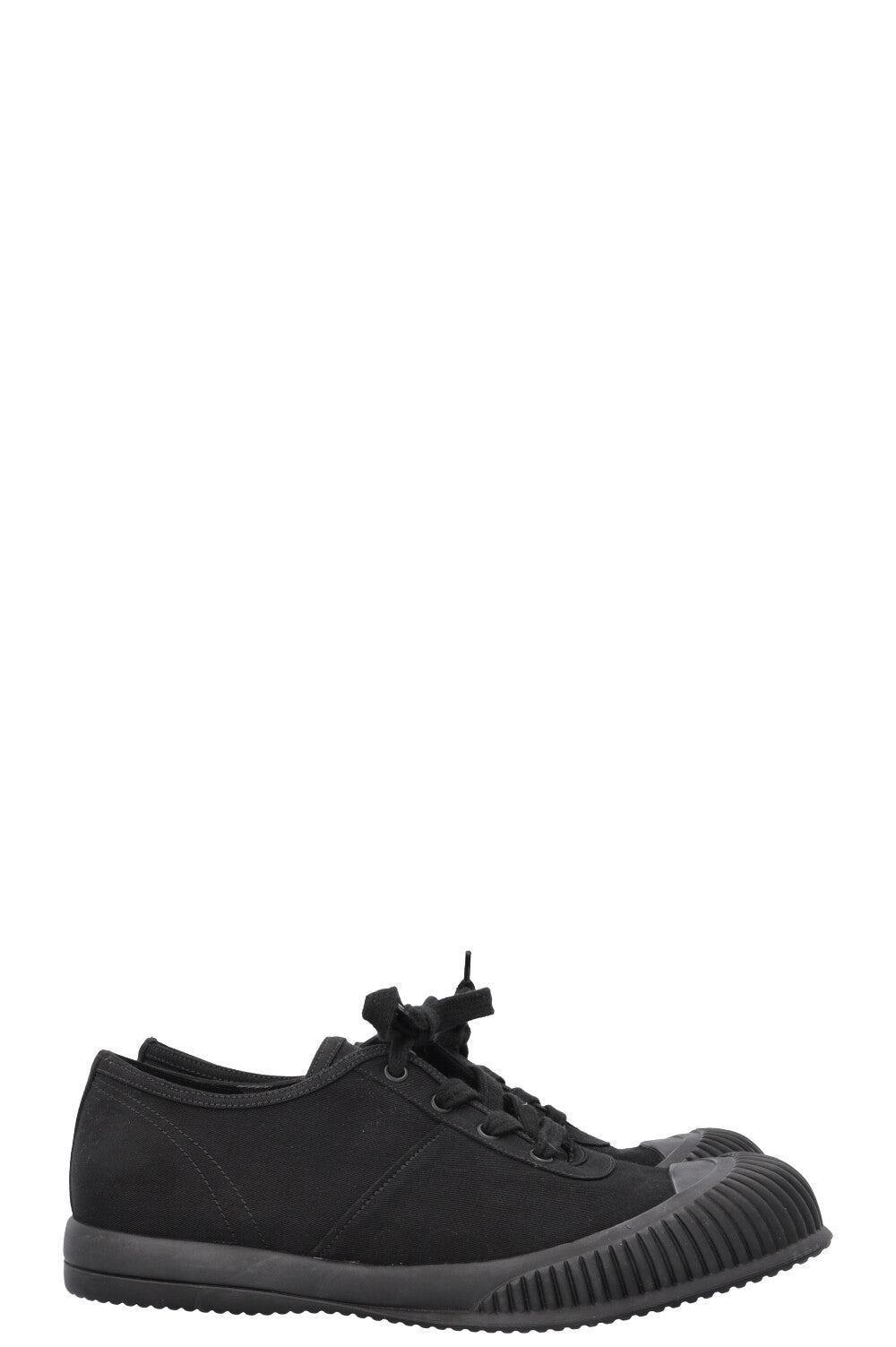 PRADA Sneakers Canvas Rubber Black