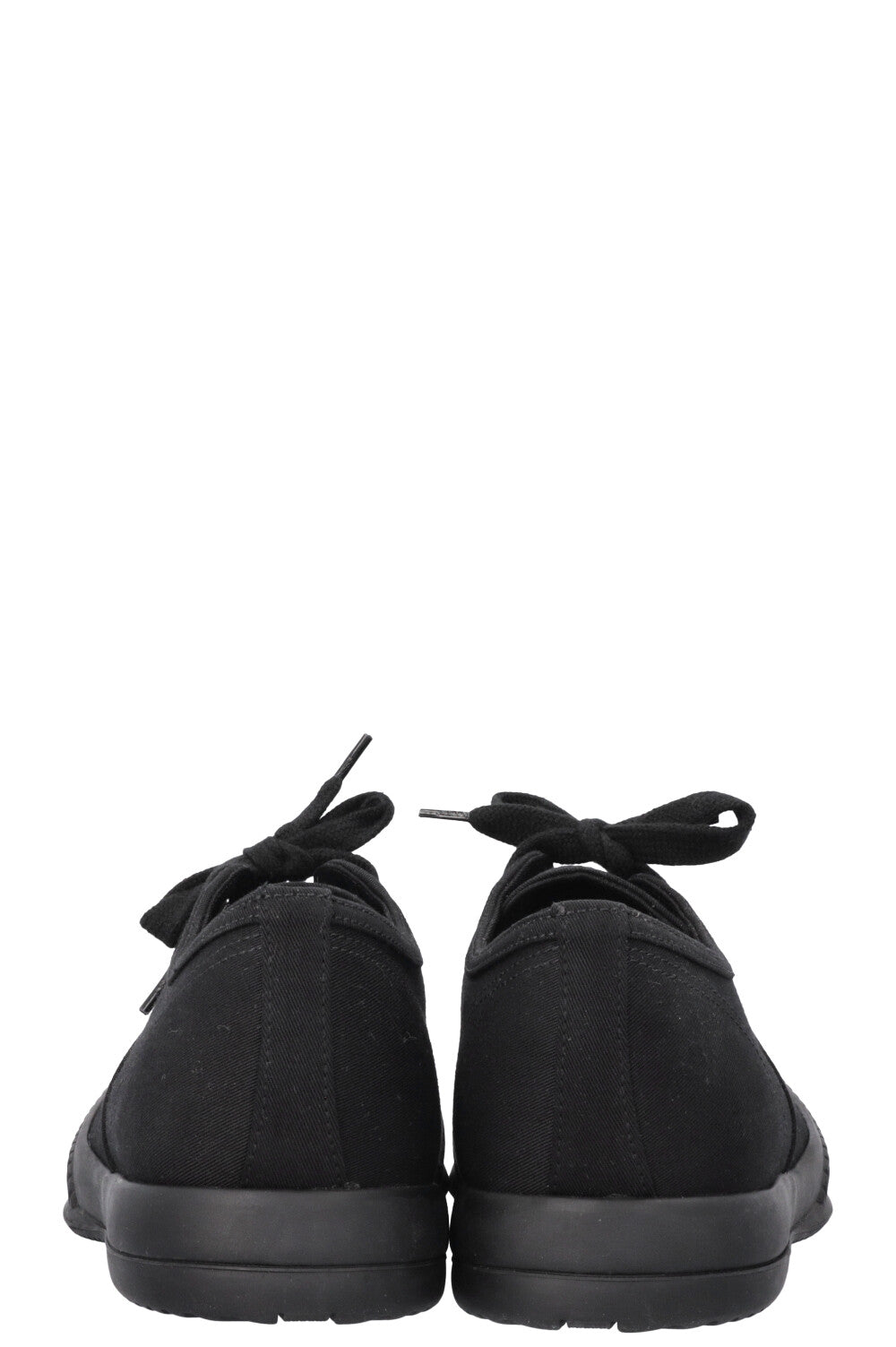 PRADA Sneakers Canvas Rubber Black
