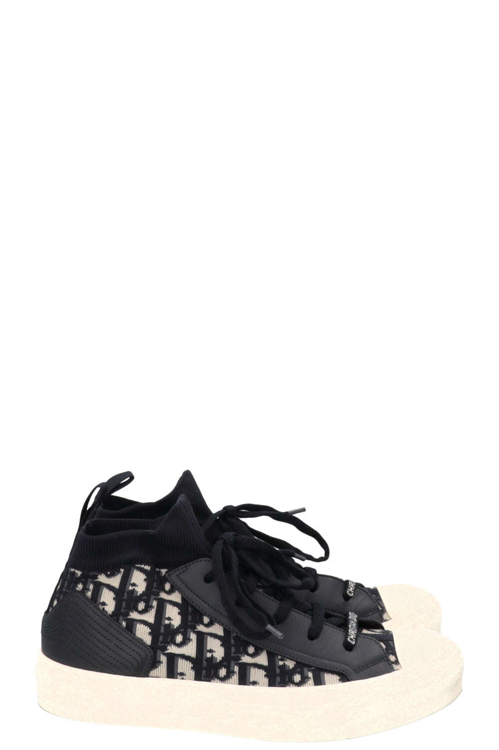 CHRISTIAN DIOR Oblique Walk'N'Dior High Top Sneaker Blue