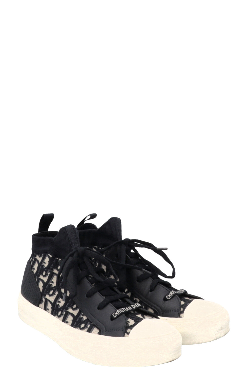 CHRISTIAN DIOR Oblique Walk'N'Dior High Top Sneaker Blue