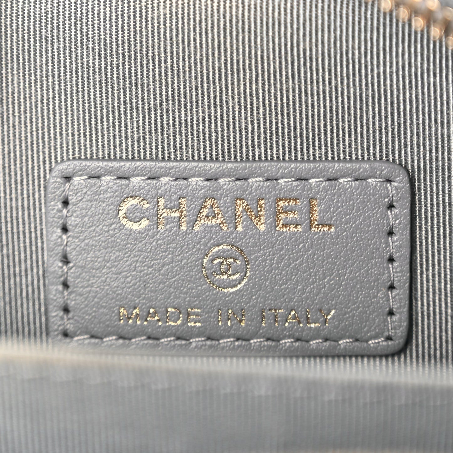 Chanel WOC & Phone Holder Crossbody Bag Black