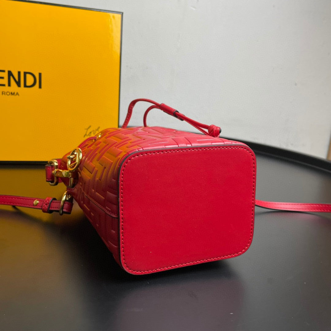 Top QualityTop Quality Mon Tresor Red Mini Bag For Woman 18cm/7in