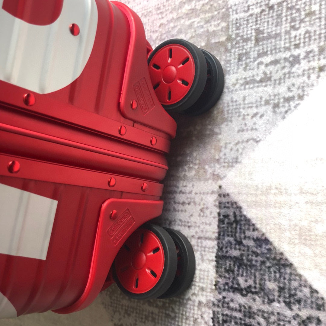 Supreme Rolling Vali In Red For Men, LuGucciage 26in/66cm Top Quality