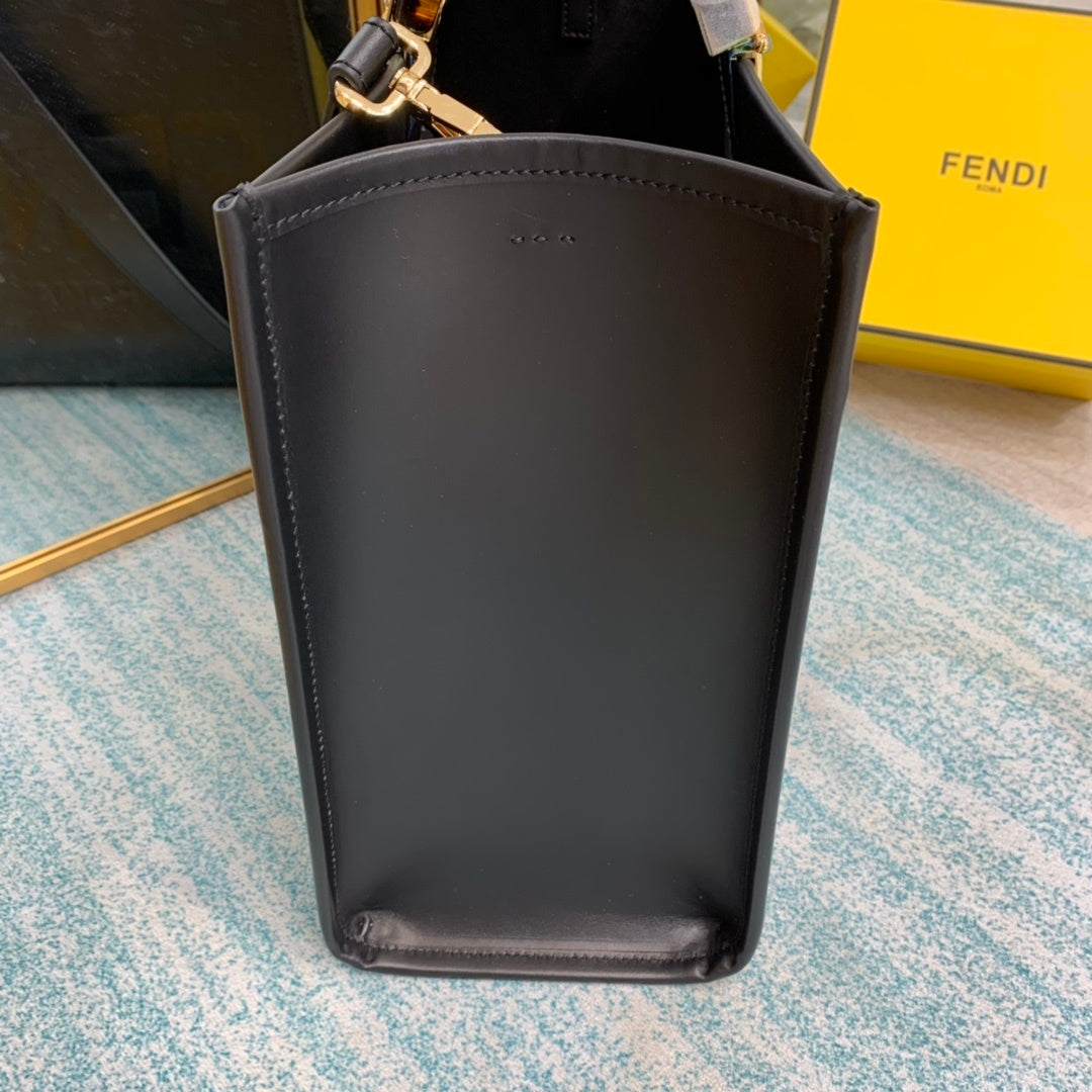 FI Sunshine MeTop Qualityum Black For Women, Handbags, Shoulder And Crossbody Bags 13.7in/35cm FF 8BH386ATop QualityLF0KUR