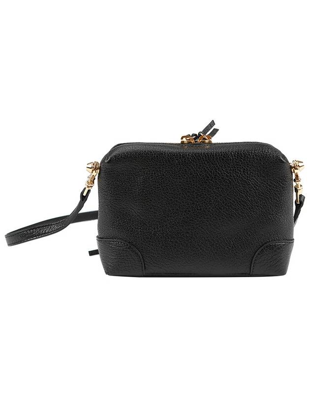 Luxury Balenciaga Trending 2025 Metal Reporter Mini Cross Bag Black
