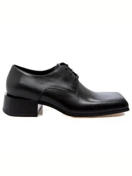 Luxury Balenciaga Trending 2025 Work Lace-Up Derby Black