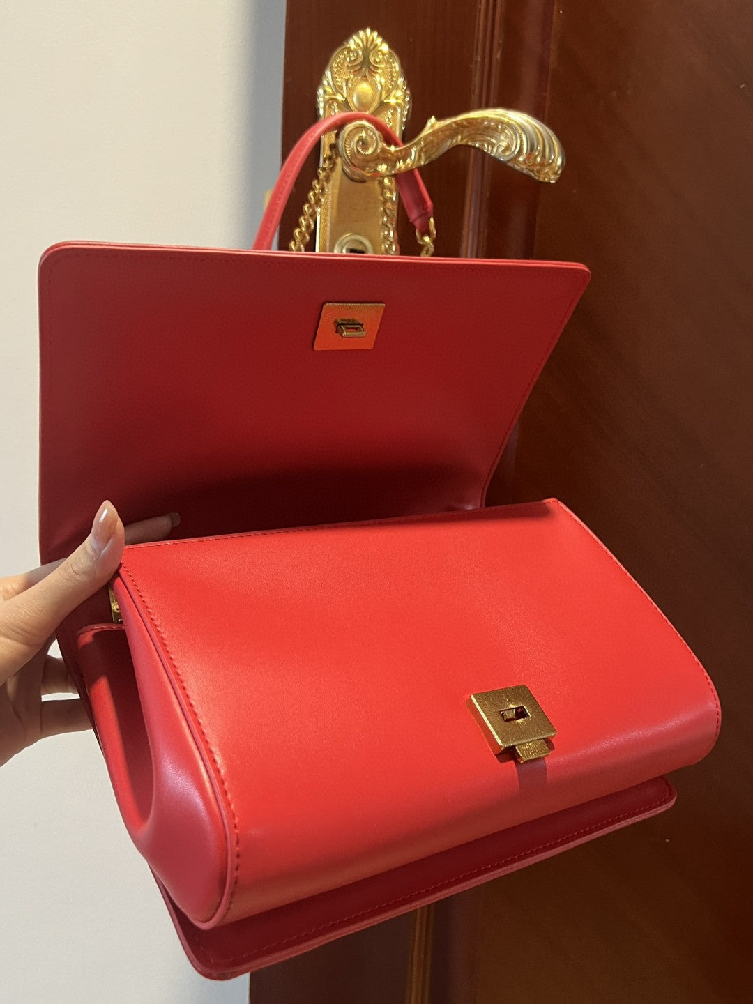 Top Quality Large Devotion Bag In Quilted Nappa Red For Women 10in/26cm Top Quality Top Quality6651AV96787124