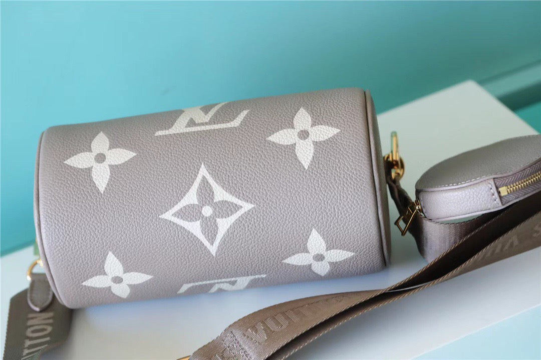 Top Quality Papillon BB Monogram Empreinte Tourterelle / Creme Beige For Women, Womens Handbags, Shoulder Bags And Crossbody Bags 7.9in/20cm Top Quality M46031