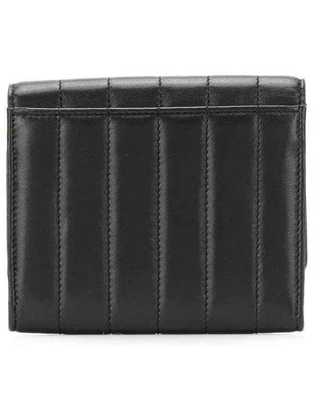 Luxury Saint Laurent Trending 2025 Vicky Small Half Wallet Black
