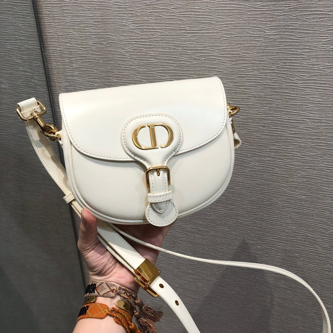 Top Quality Mini Bobby Bag, White , For Women Womens Handbags, Shoulder Bags, Crossbody Bags, 18cm CD