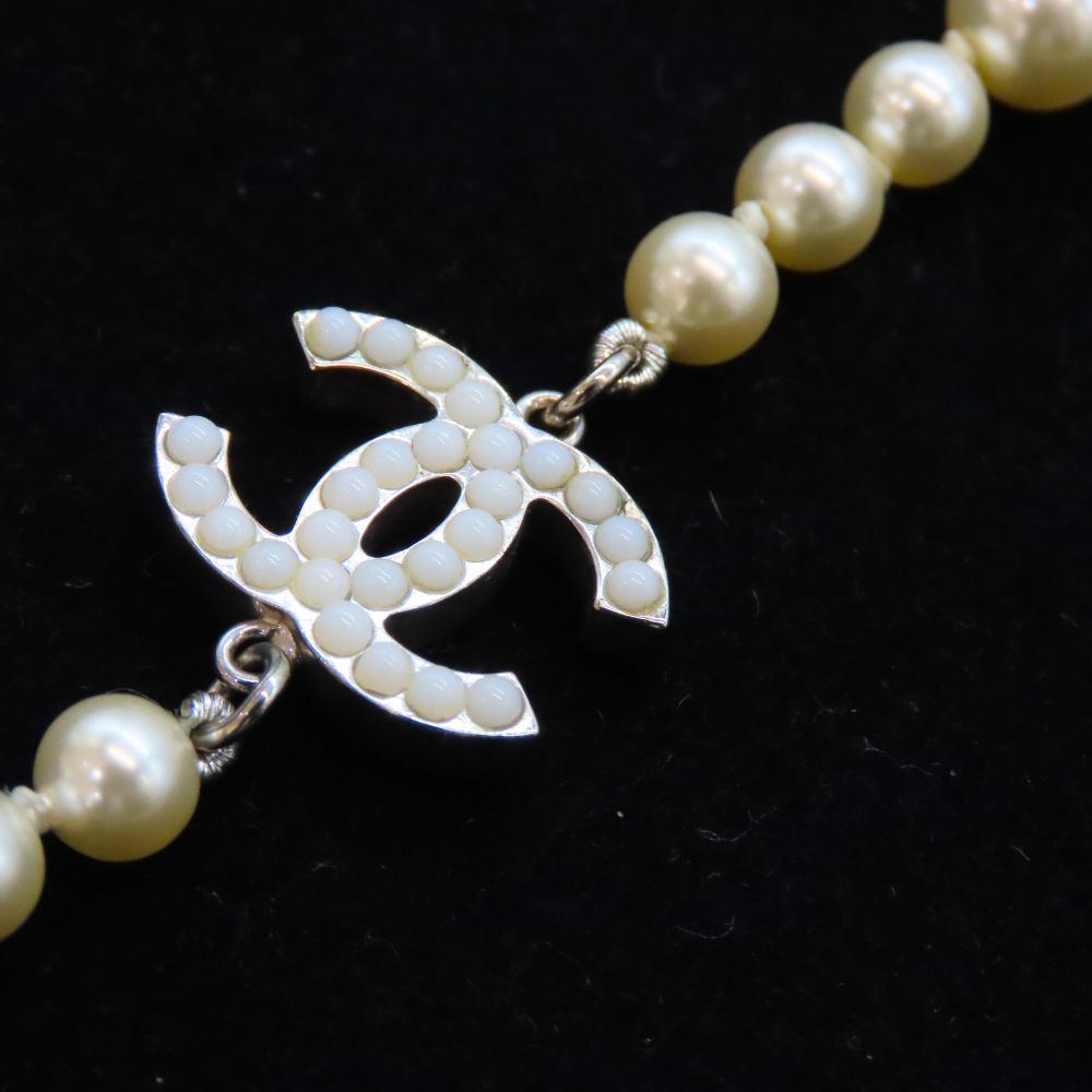 Chanel Long Pearl Necklace Necklace