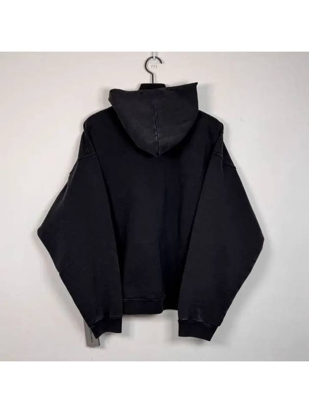 Luxury Balenciaga Trending 2025 DIY College Medium Fit Hoodie Black