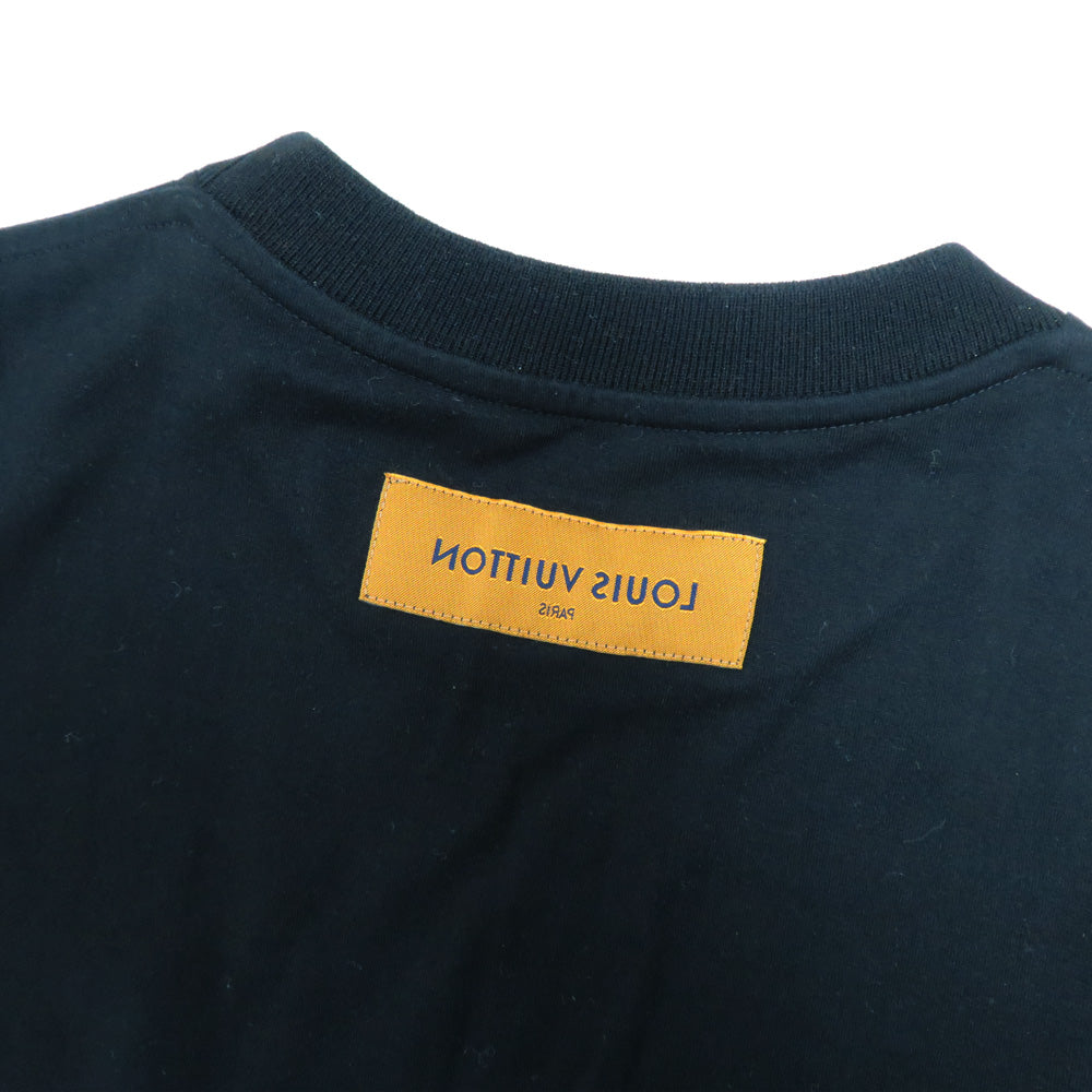 Louis Vuitton LV Cartoon   Black Size M 2021SS Cotton LV  Tops Apparel Clothes Mens