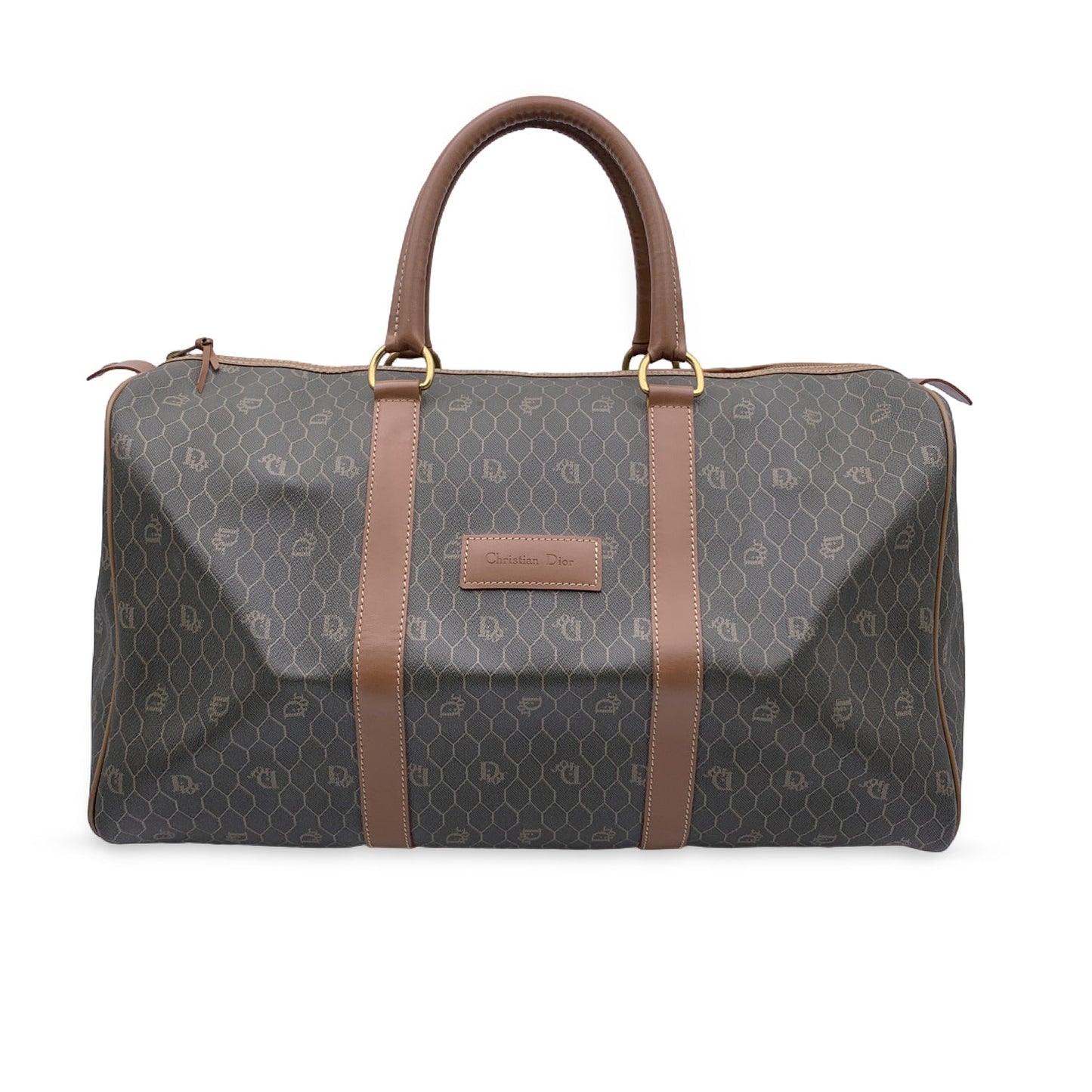CHRISTIAN DIOR   Monogram Duffle Travel Unisex Bag Handbag