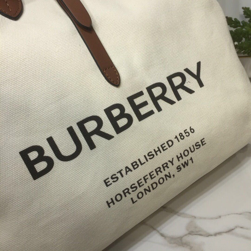 Top Quality The Large Soft Cotton Canvas Belt Bag Brown For Women, Women’s Bags 16.5in/42cm