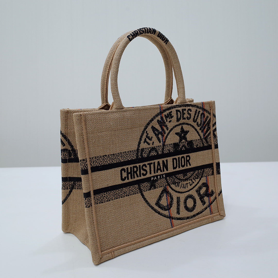 Top Quality Small Book Tote Brown, For Women, Womens Handbags 26.5cm/10.5in CD M1265ZRUW_M918