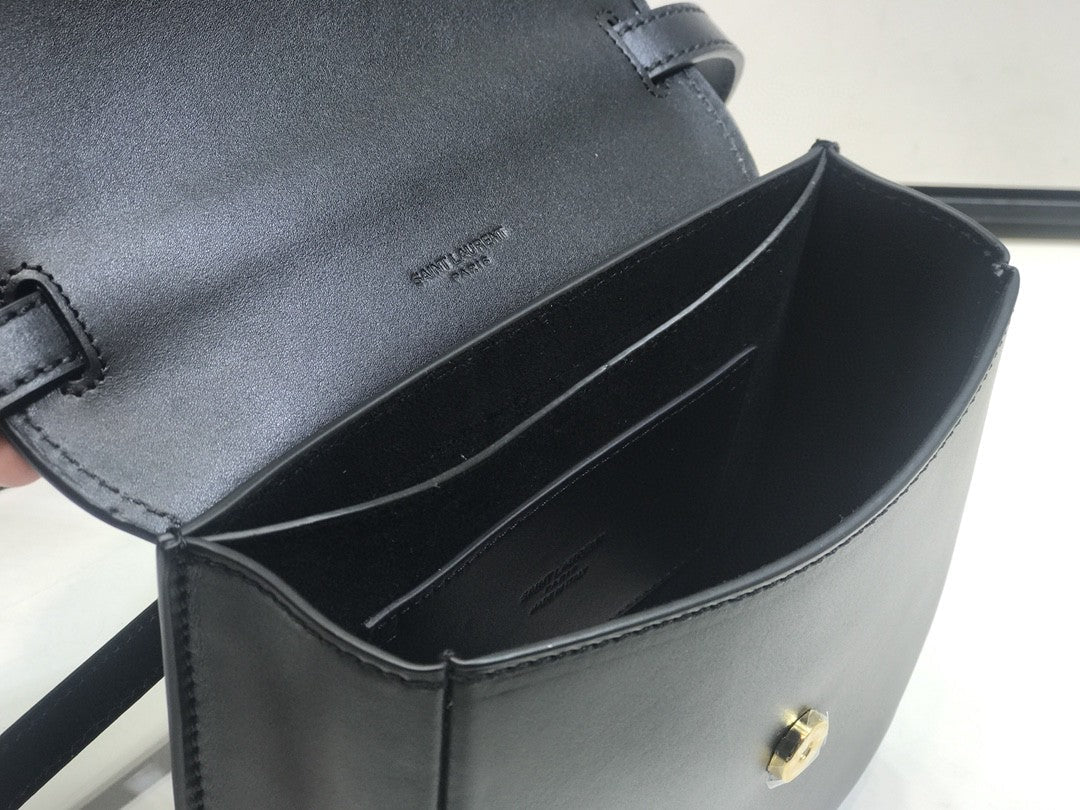 Top Quality Kaia MeTop Qualityum Shoulder Bag Black For Women 8.5in/22cm YSL P00483797