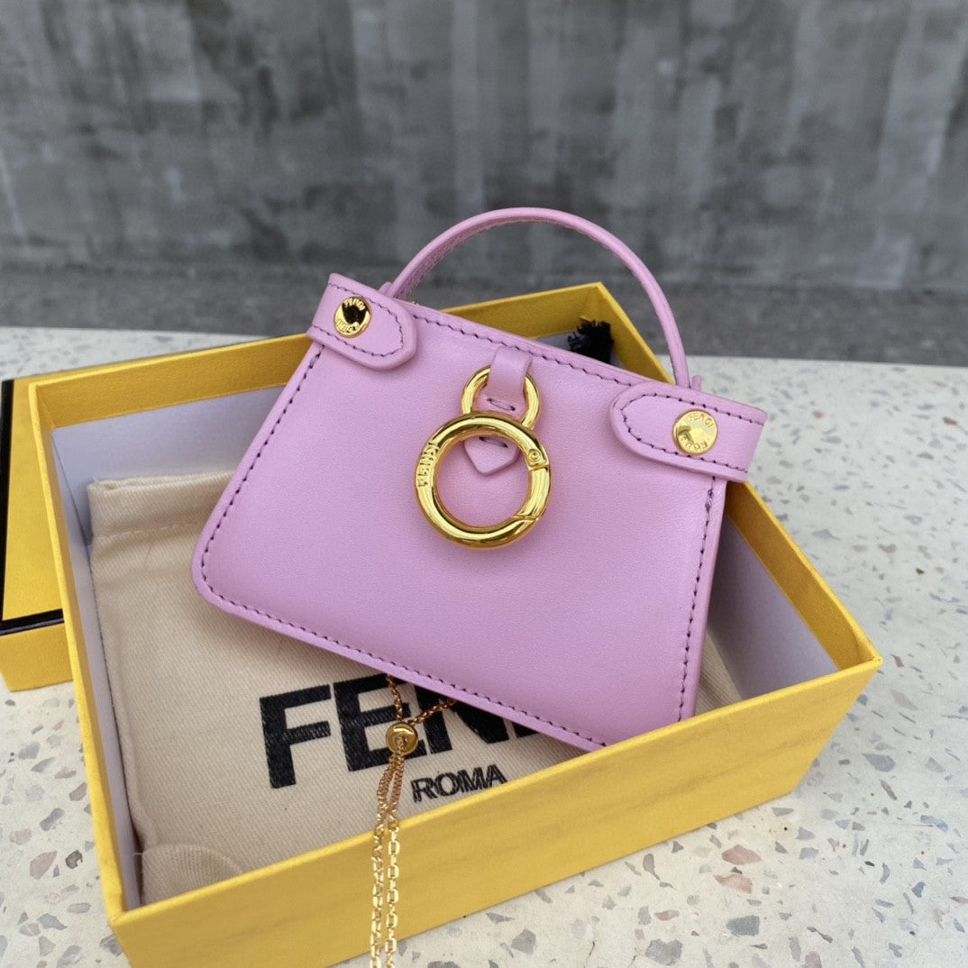 FI Nano Top Quality Charm Crossbody Pink Bag For Woman 12cm/4.5in