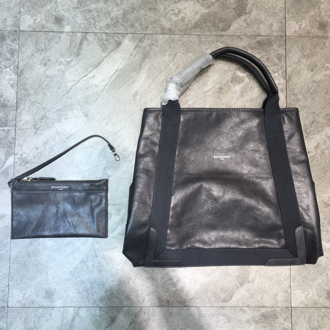 Top Quality Navy MeTop Qualityum Cabas Tote Bag In Gray, For Women,  Bags 14.1in/36cm