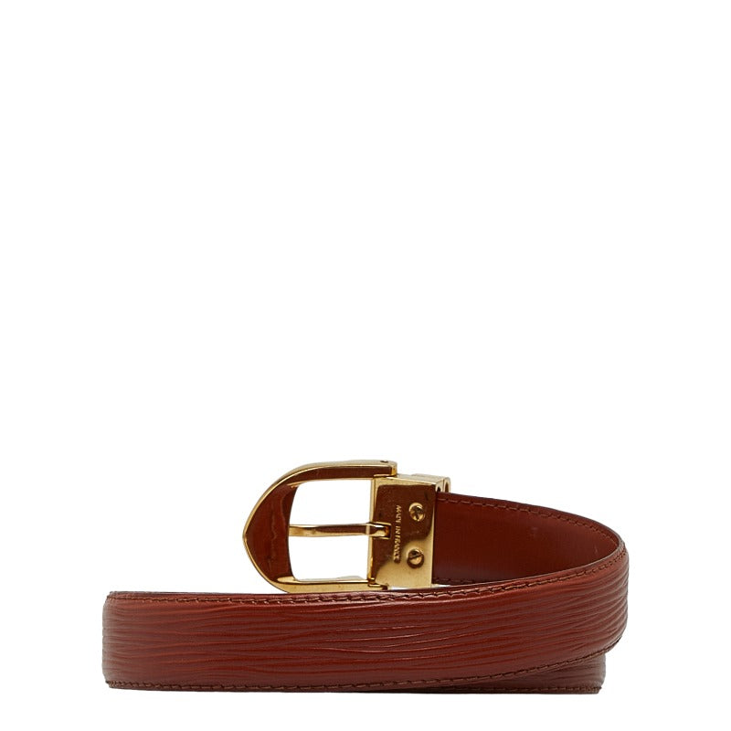 Louis Vuitton Epic Sanctuary Classic Belt R15003 Kenyan Brown Leather  Louis Vuitton