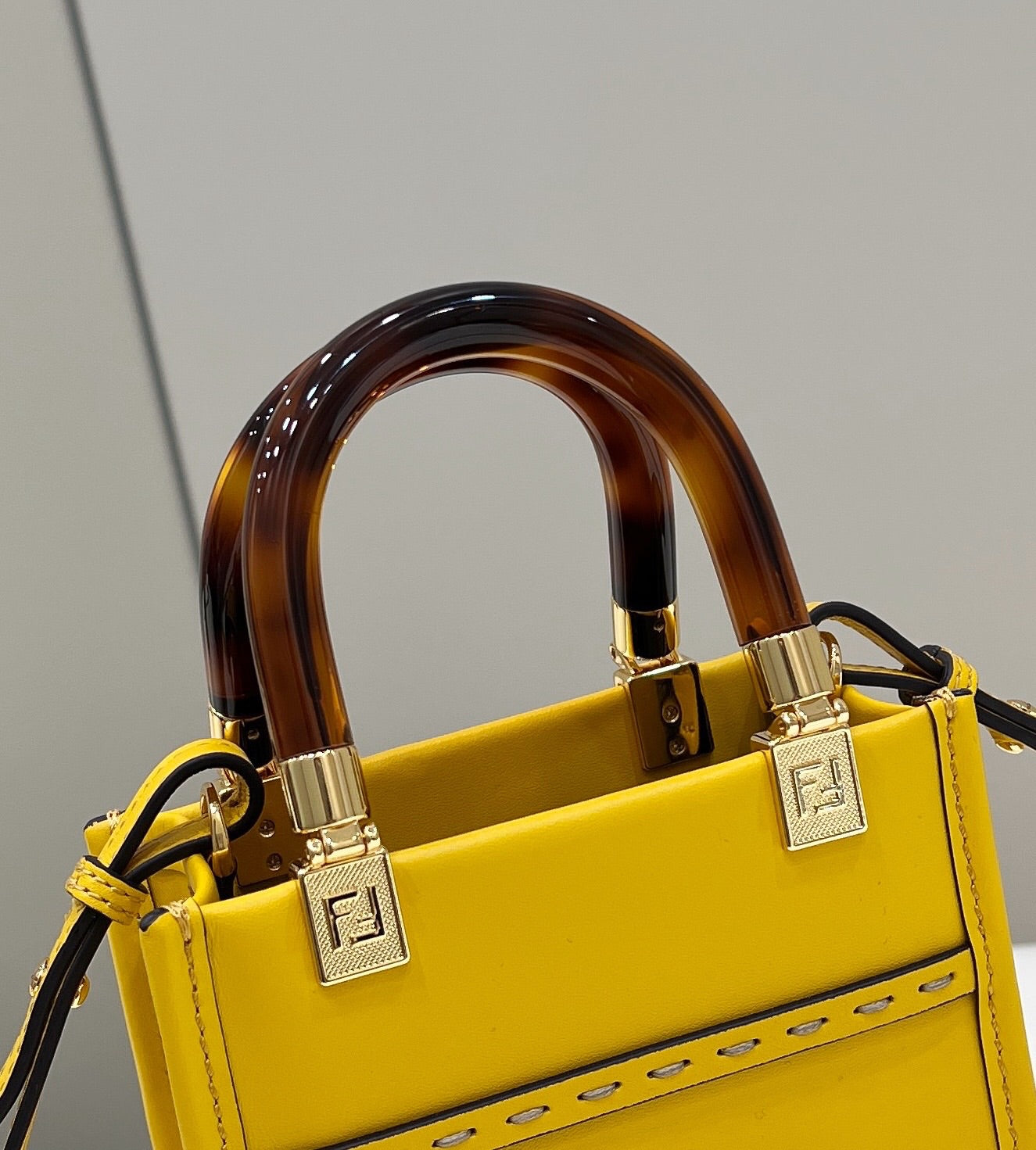 Top QualityTop Quality Sunshine Shopper Yellow Mini Bag For Woman 13cm/5in