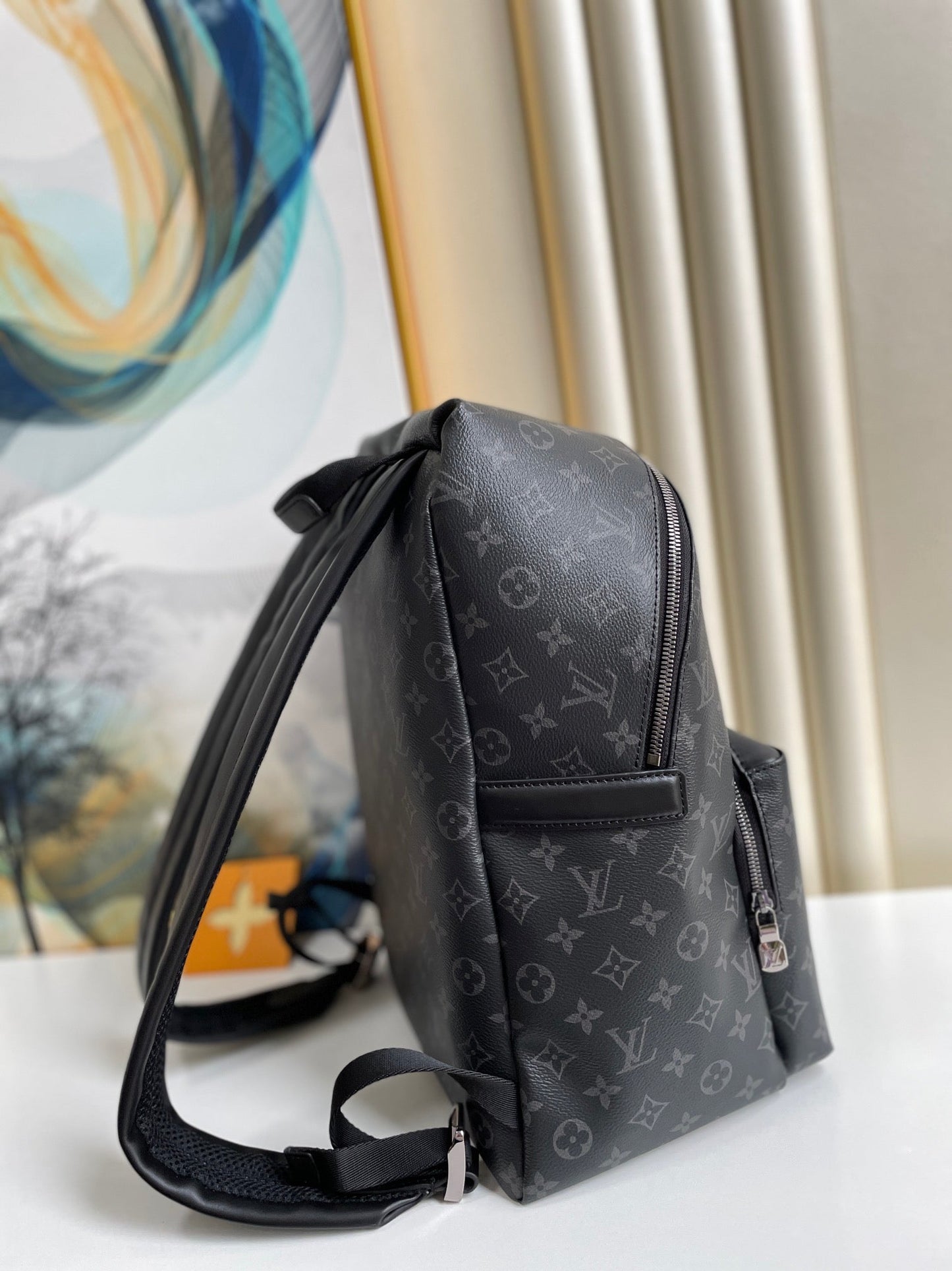 Top Quality Top Qualityscovery Backpack PM Monogram Eclipse Canvas For Men, Bags 40cm Top Quality M43186