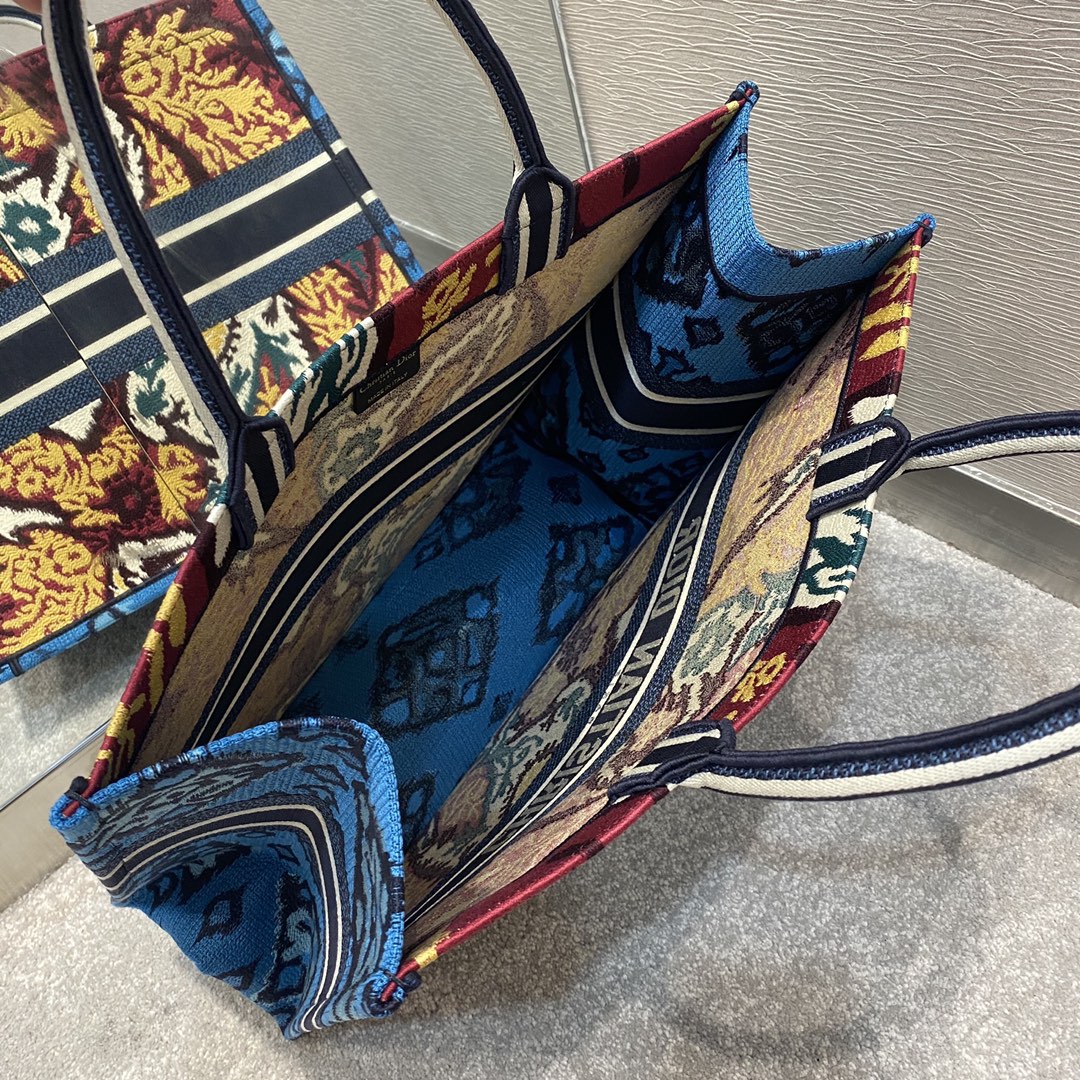 Top Quality Large Book Tote Paisley For Women 16.5in/42cm CD M1286ZRIW