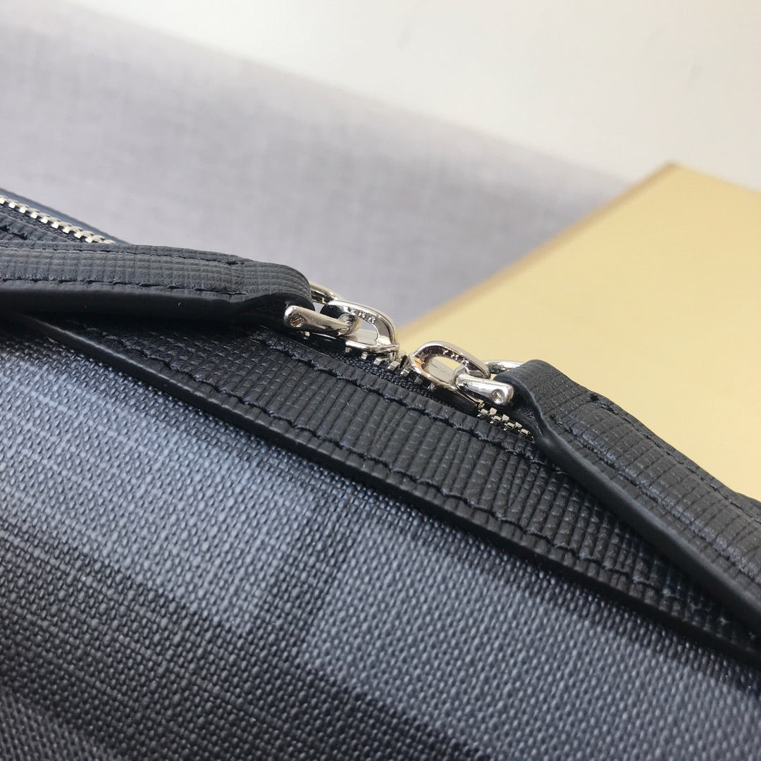 Top Quality London Check And Briefcase For Men, Bags 14.6in/37cm 80139481