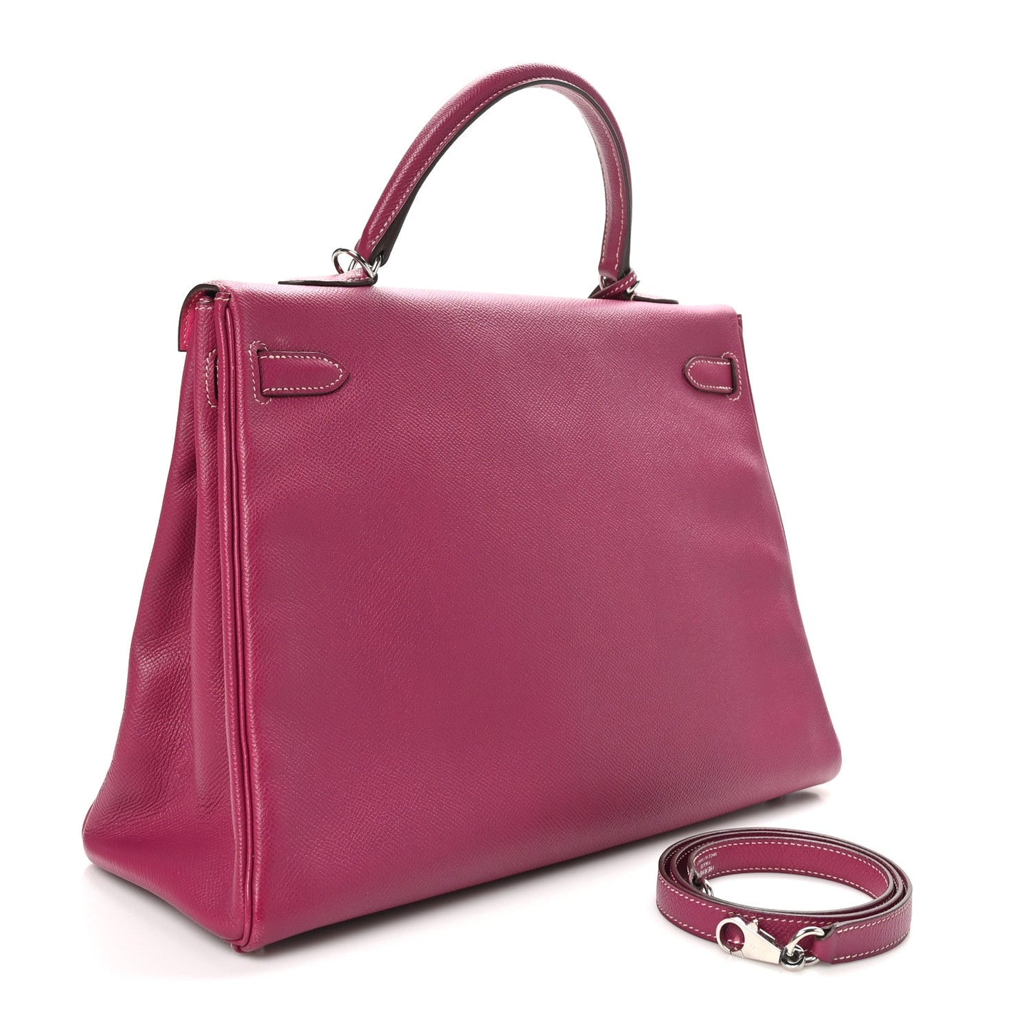 Hermes Epsom Candy Kelly Retourne 35 Tosca Rose Tyrien