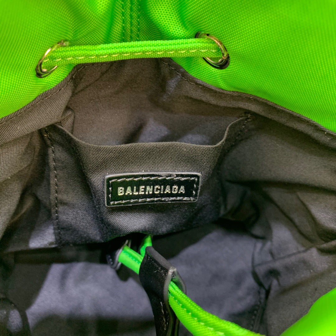 Balen Le Cagole MeTop Qualityum Bucket Bag In Green, For Women,  Bags 11.8in/30cm