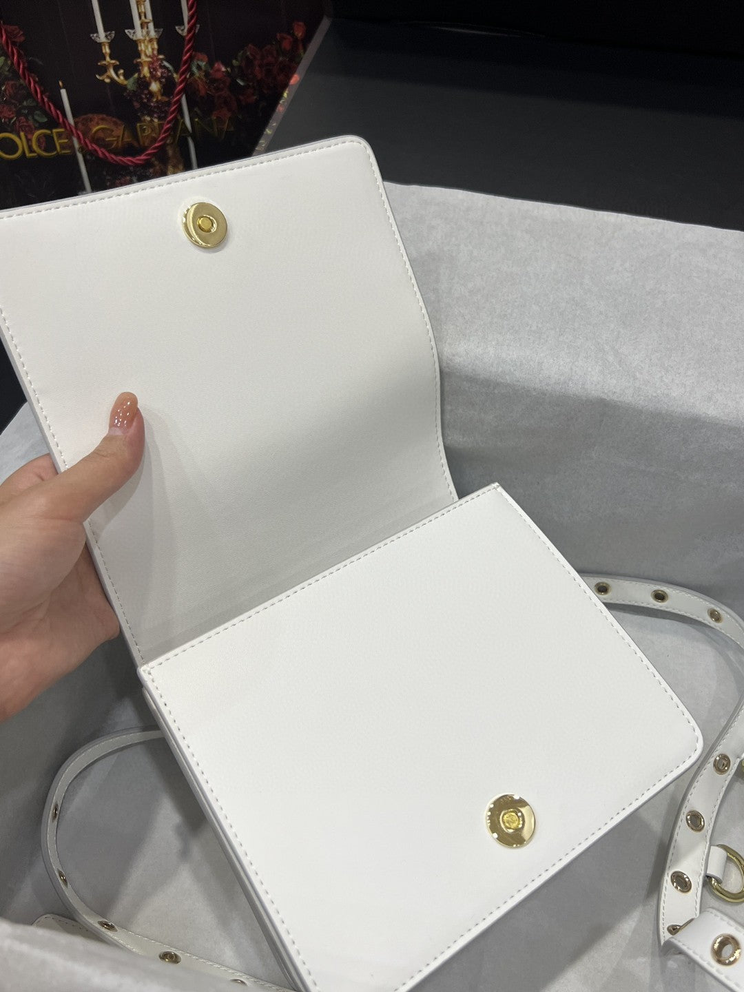 Top Quality Crossbody 3.5 Bag White For Women 6.9in/18cm Top Quality Top Quality7037AW57680002