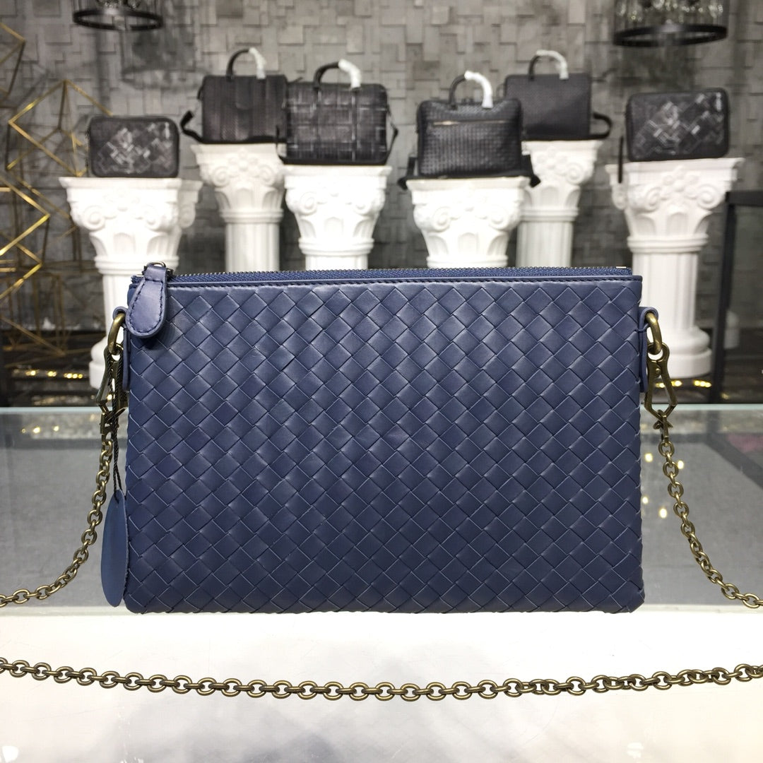 Top Quality Chain Shoulder Bag Blue, For Women, Women’s Bags 9.6in/24.5cm