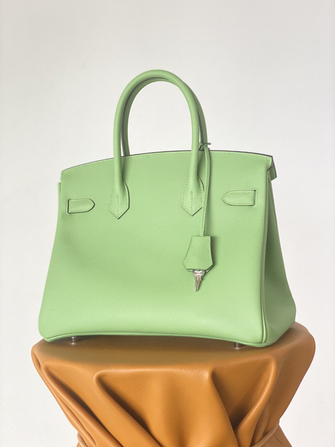 Top Quality Birkin Nata Swift Green For Women SiTop Qualityer Toned Hardware 10in/25cm