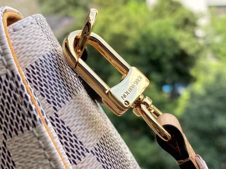 Top Quality Croisette Damier Azur Canvas Pink For Women, WoHandbag, Shoulder And Crossbody Bags 9.8in/25cm Top Quality N50053